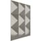 Ekena Millwork 11 7/8in. W x 11 7/8in. H Benson EnduraWall Decorative 3D Wall Panel Covers 0.98 Sq. Ft. WP12X12BEBCR - alternate 4
